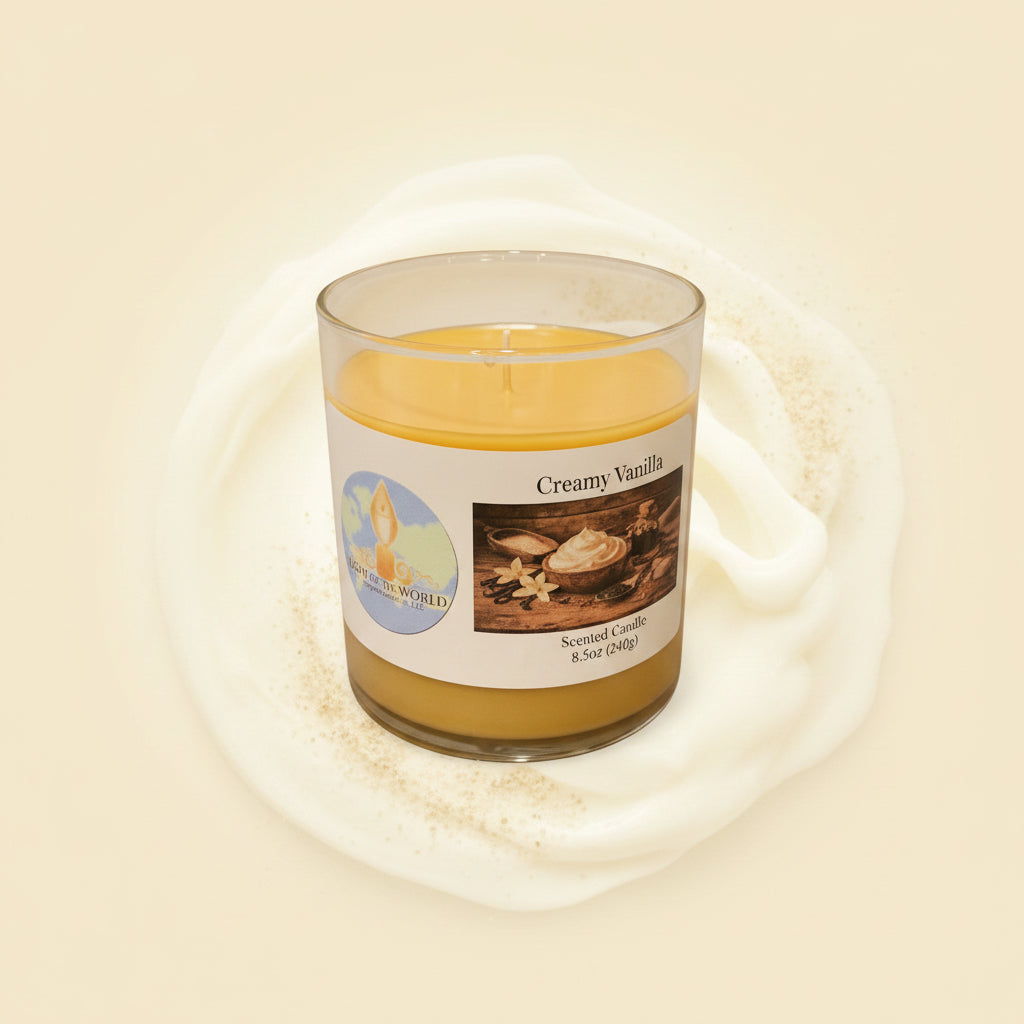 Creamy Vanilla 8.5oz Candle (Series II)