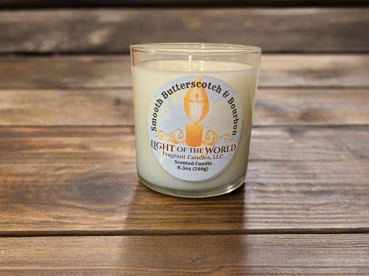 Smooth Butterscotch & Bourbon 8.5oz candle