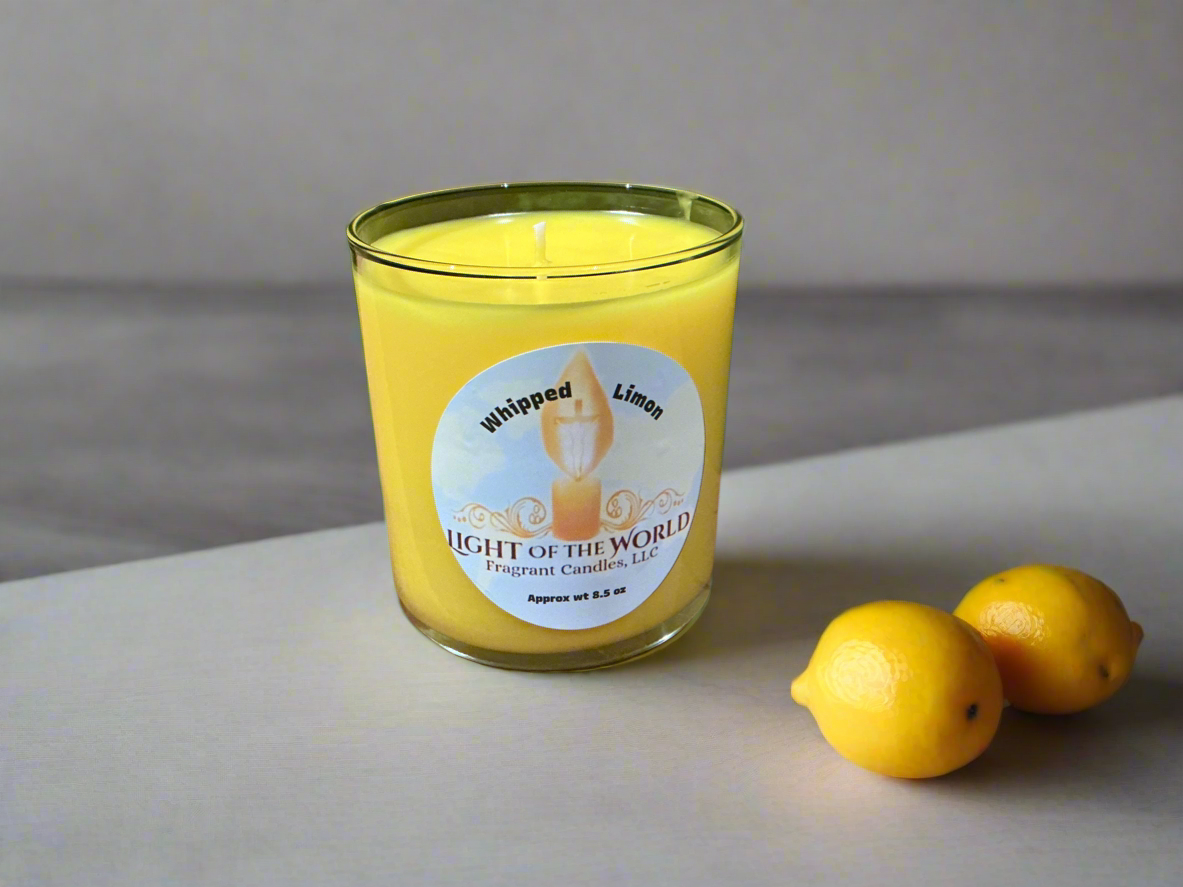 Whipped Limon 8.5 oz Candle