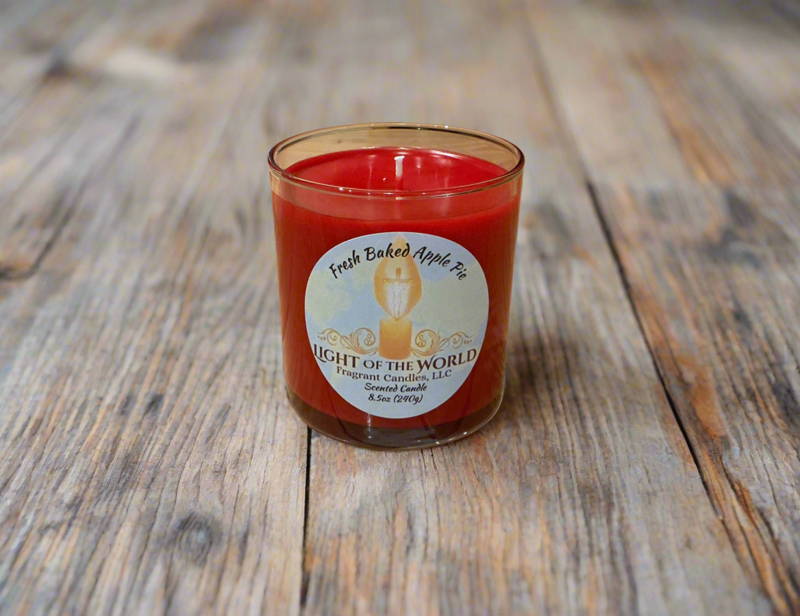 Fresh Baked Apple Pie 8.5oz Candle