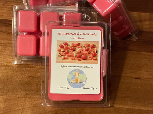 Strawberries & Watermelon Wax Melts