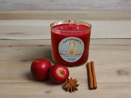 Fresh Baked Apple Pie 17oz Candle