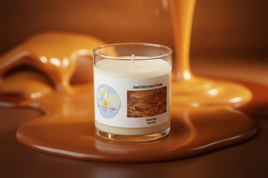 Smooth Butterscotch & Bourbon 8.5oz Candle (Series II, Multi-phase Tested)