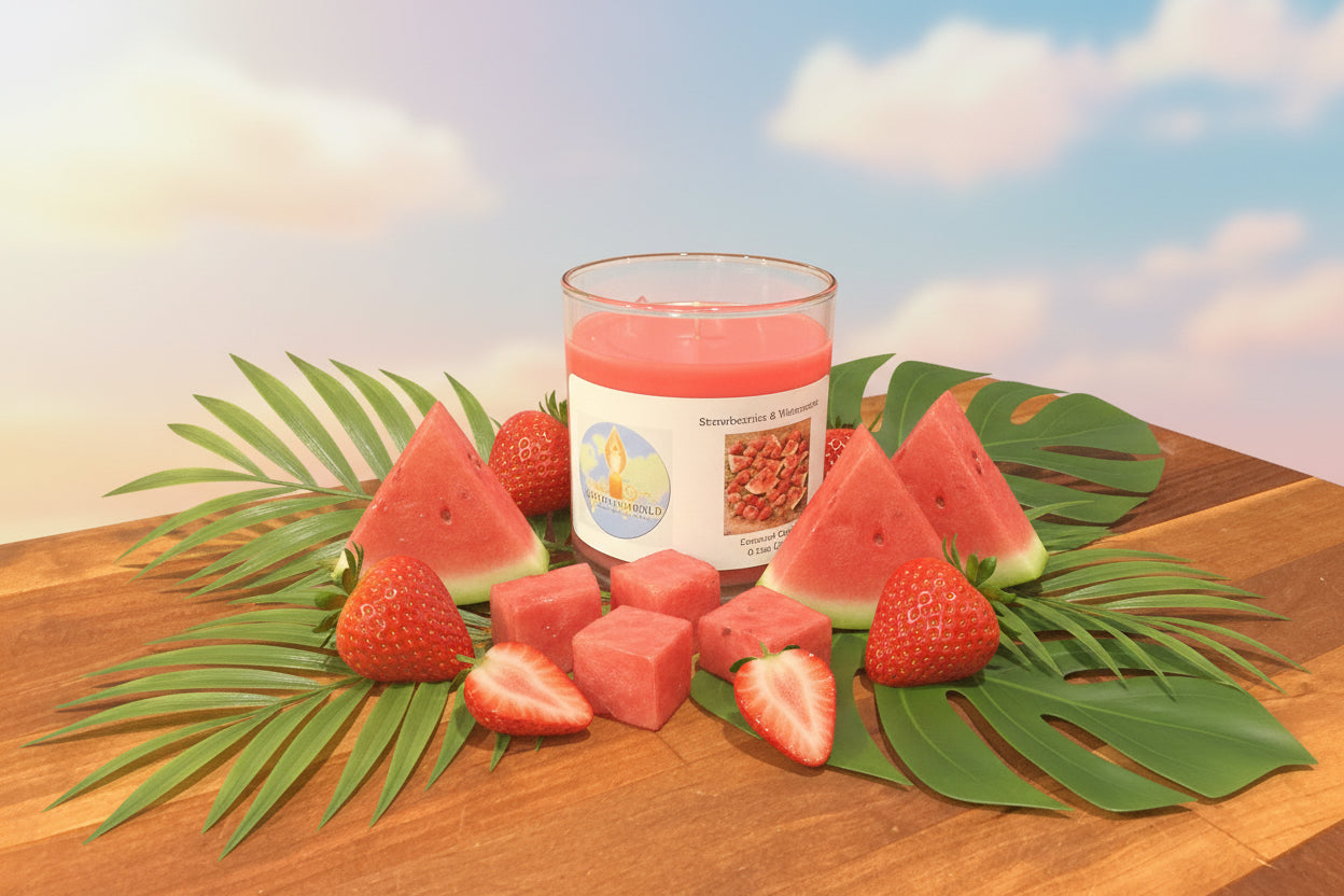 Strawberries & Watermelon 8.5oz Candle (Series II)
