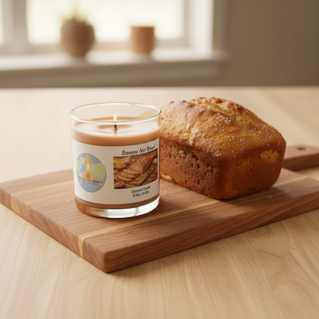 Banana Nut Bread 8.5oz Candle (Series II, Multi-phase tested)